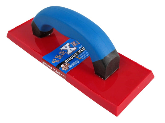 Troxell USA 4'' x 9'' Solid Red Urethane Grout Float Solid
