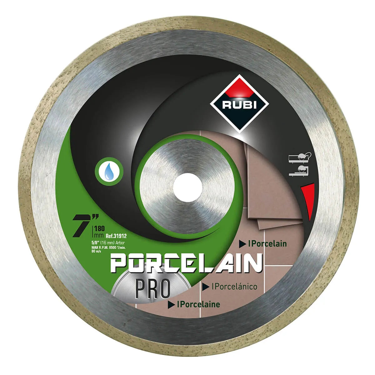 RUBI GLASS PRO Diamond Blade for Glass Tile RUBI GLASS PRO Diamond Blade for Glass Tile