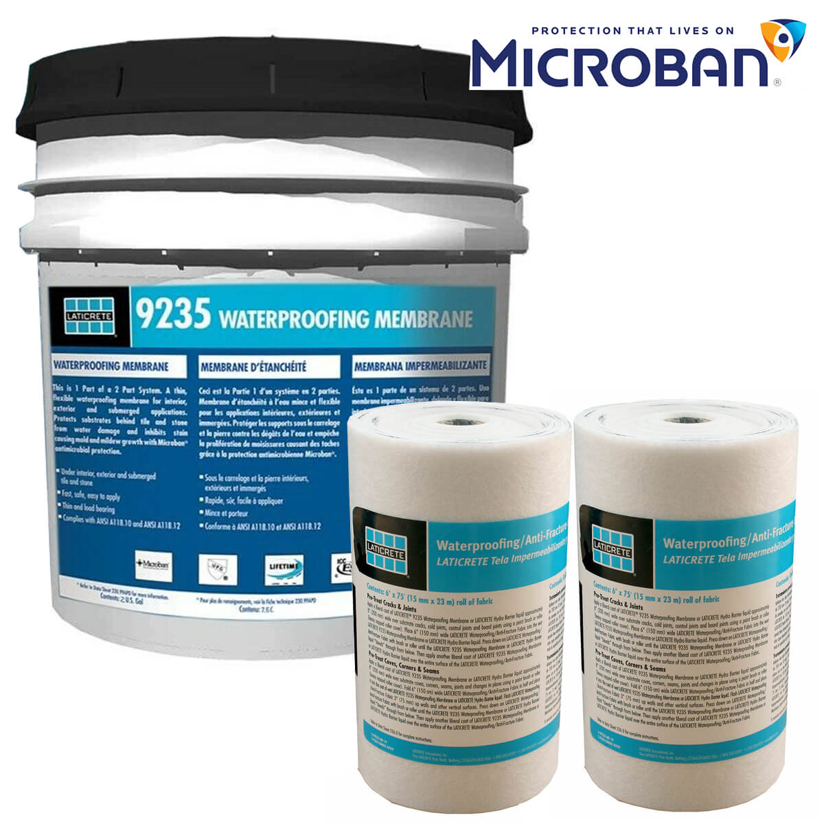 Laticrete 9235 Waterproofing Membrane Mini Kit – Gulf Coast Flooring  Distributor LLC