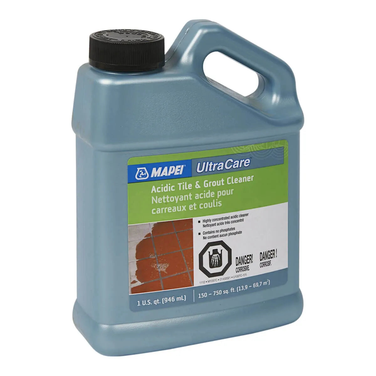 Mapei Ultracare Acidic Tile & Grout Cleaner - 1 Quart