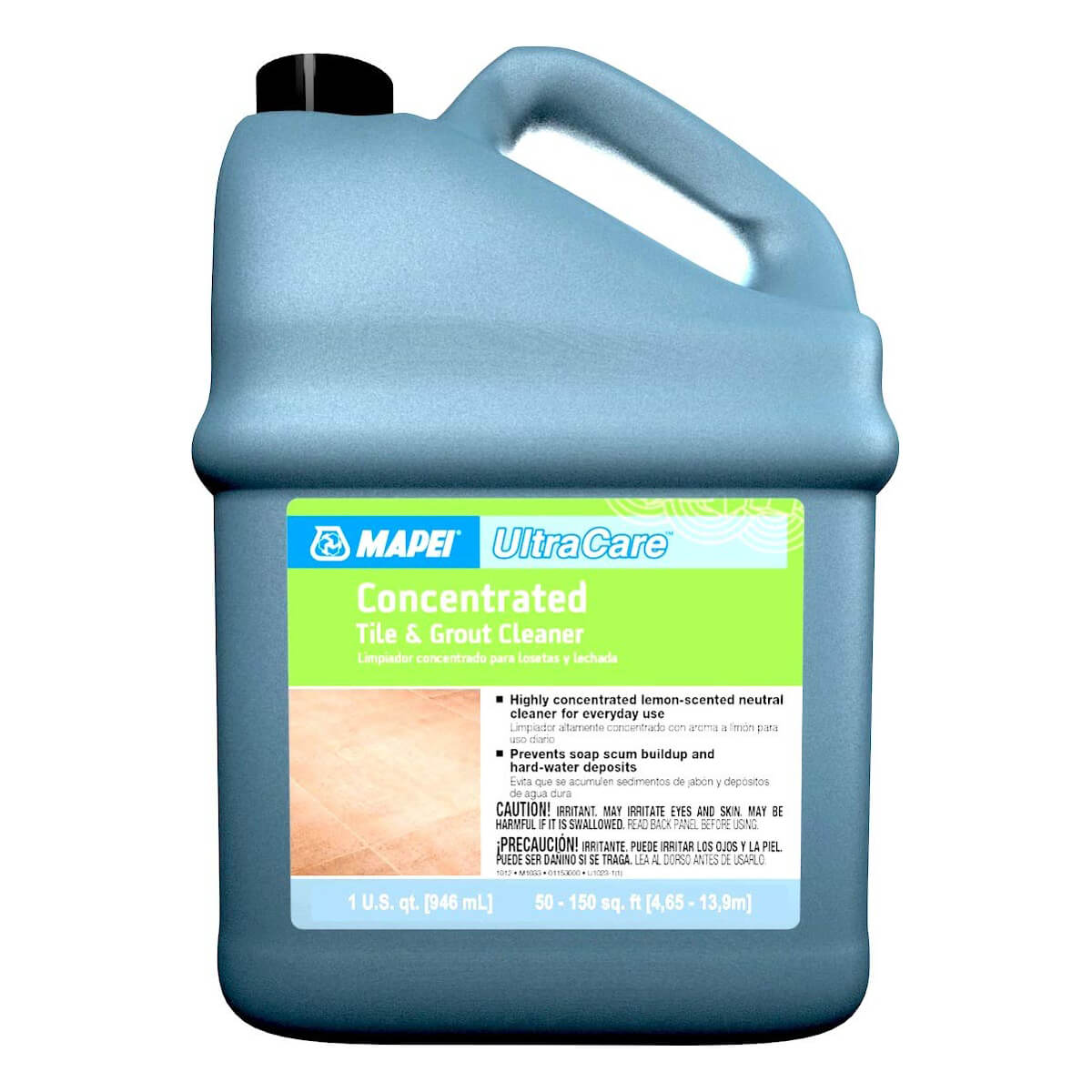 Mapei ITEM611241 UltraCare Concentrated Tile & Grout Cleaner - 1 Quarts