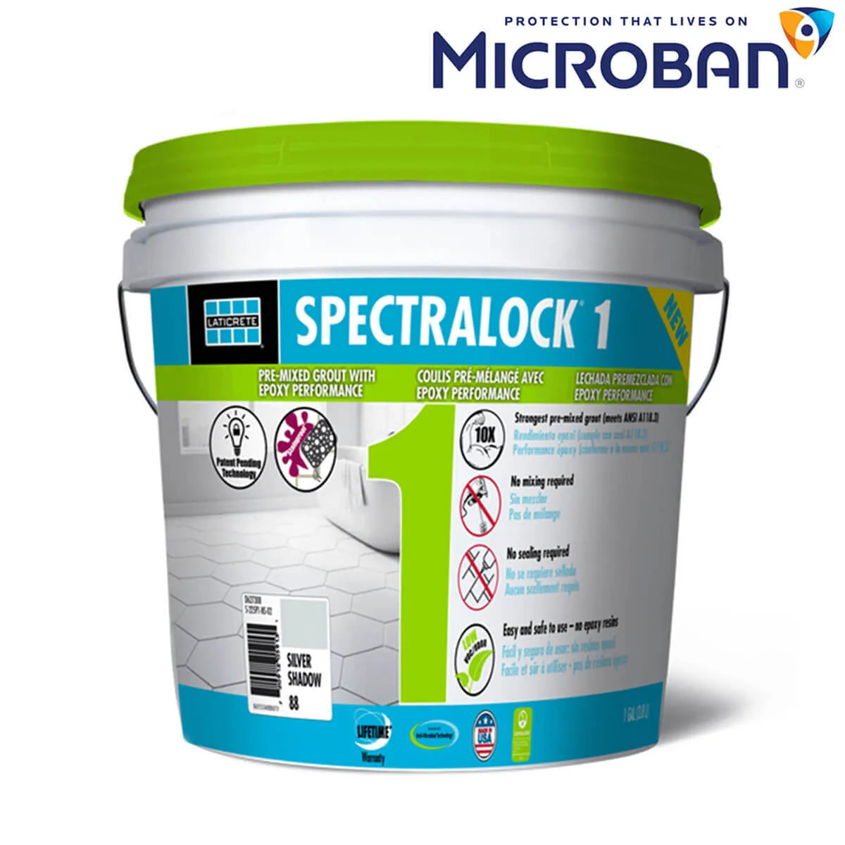 Laticrete SpectraLOCK 1 Pre-Mixed Grout - 1 Gallon