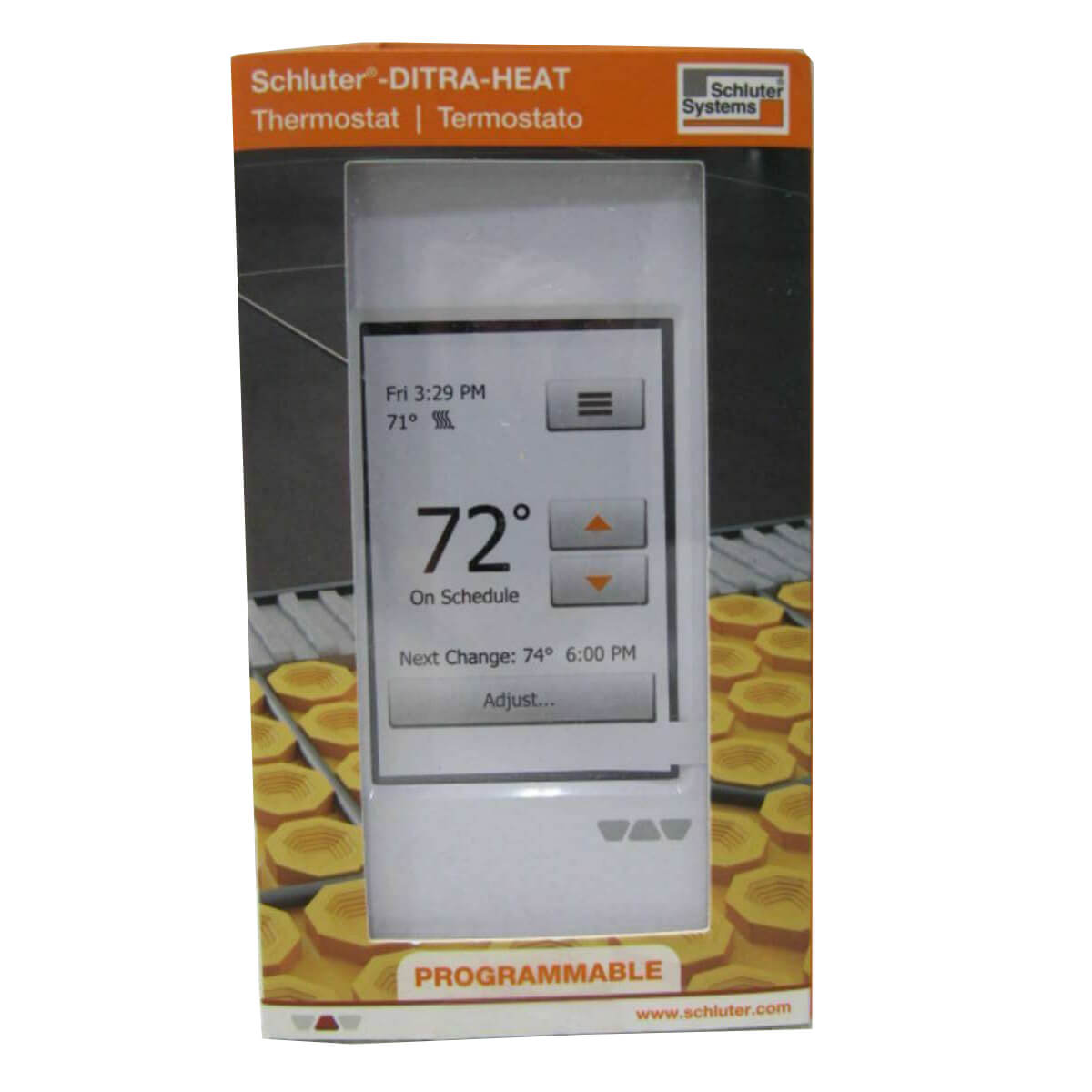Schluter DITRA-HEAT-E WiFi Programmable Thermostat – Gulf Coast