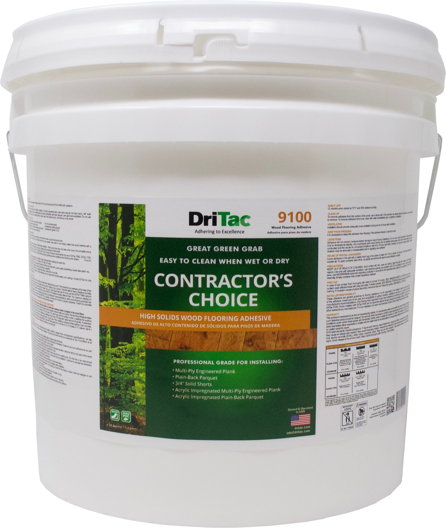 Dritac 9100 Contracotr's Choice 4Gal