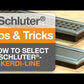 Schluter KERDI-Line Linear Drain Channel Body