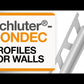 Schluter Rondec Bullnose Aluminum Trims - 10 Pack