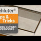 Schluter Rondec Bullnose Aluminum Trims - 10 Pack