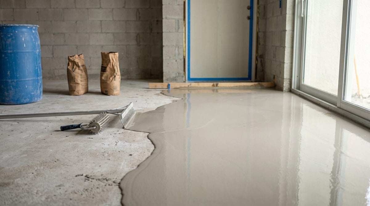 Self Leveling Underlayment for Uneven Naples Slabs