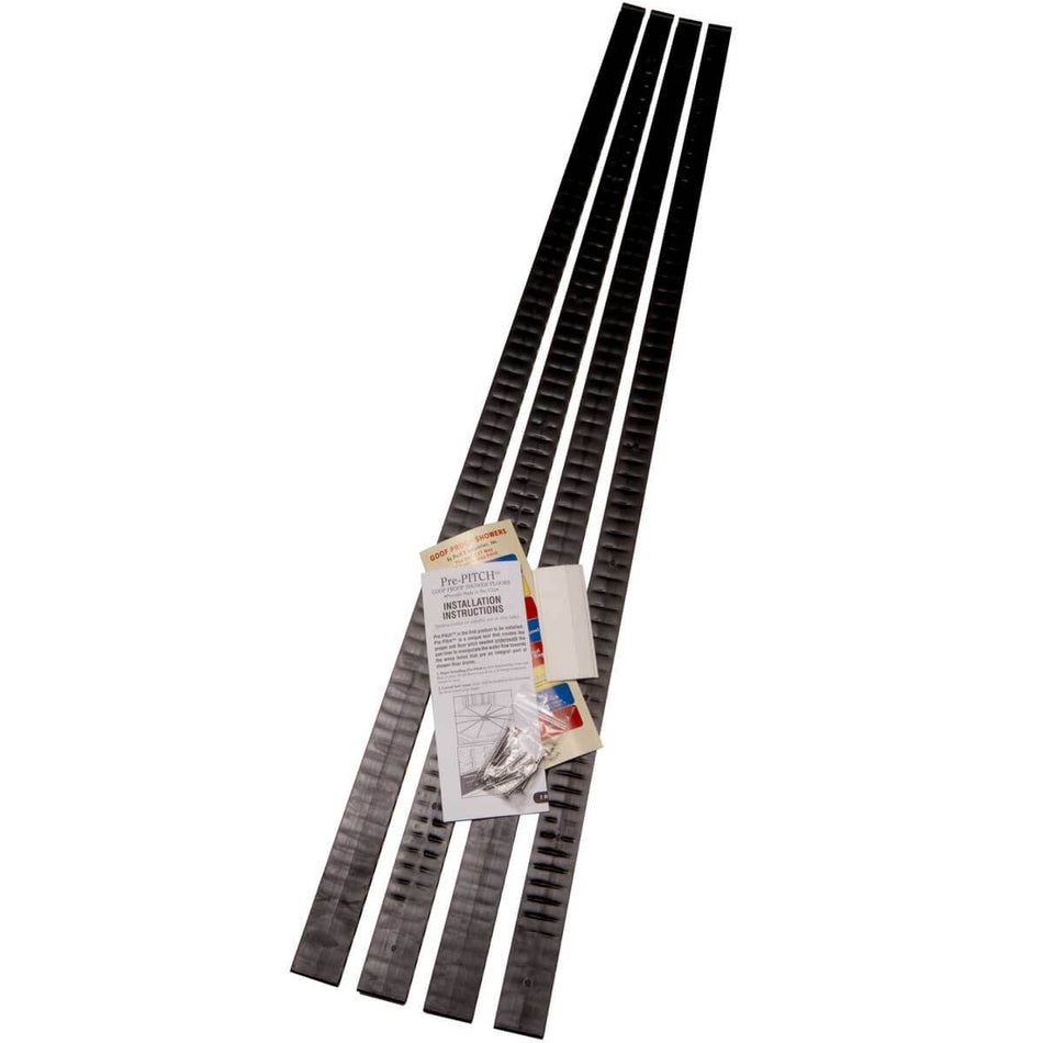 Pre-Pitch Shower Sub Pan Template Individual Sticks