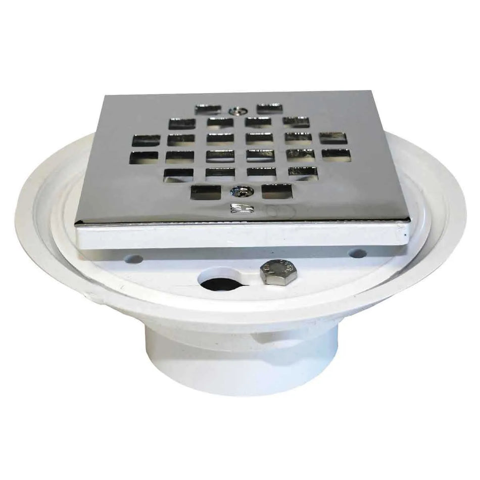 Barwalt PVC Low Profile Shower Floor Drain