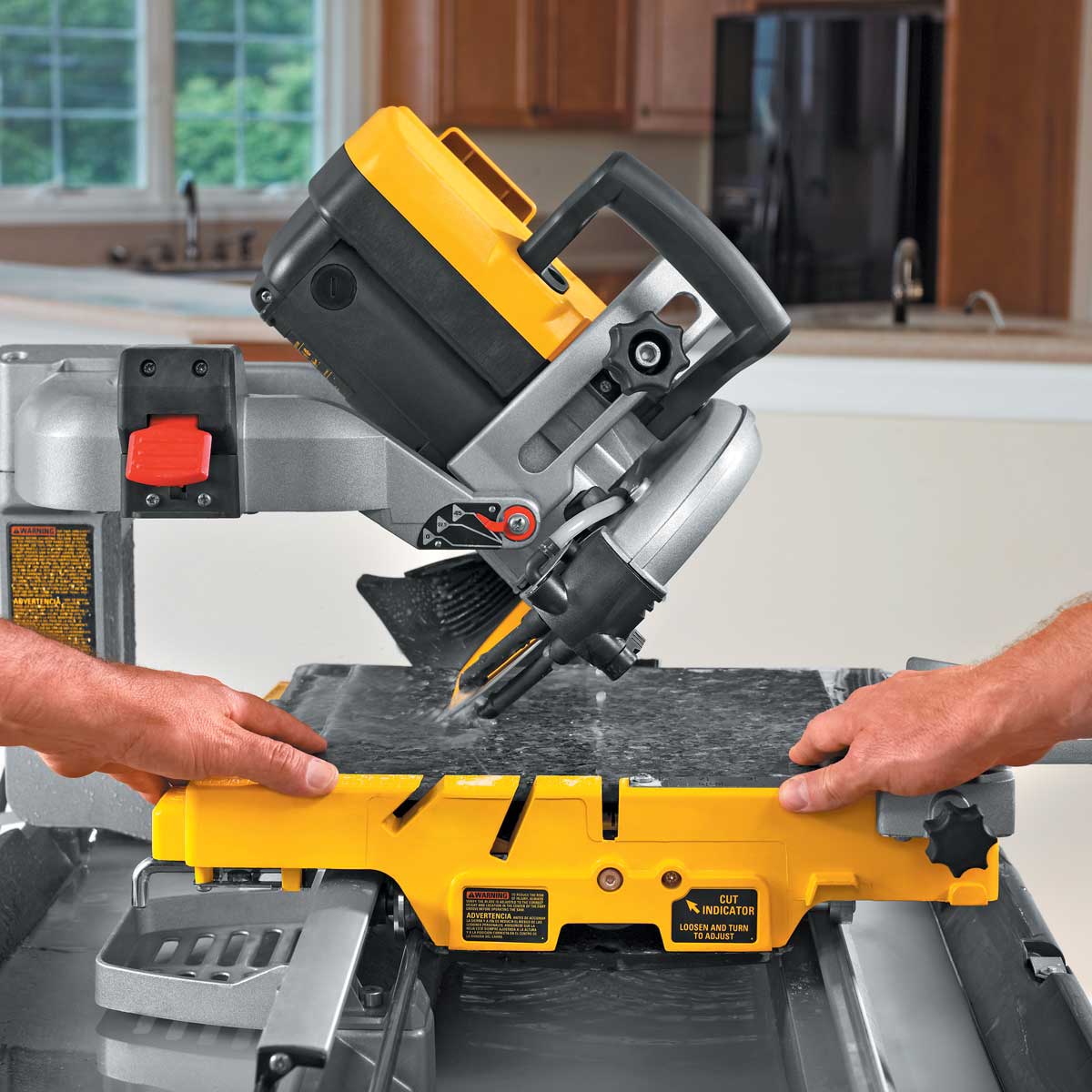 Dewalt D24000S Wet Tile Saw Package