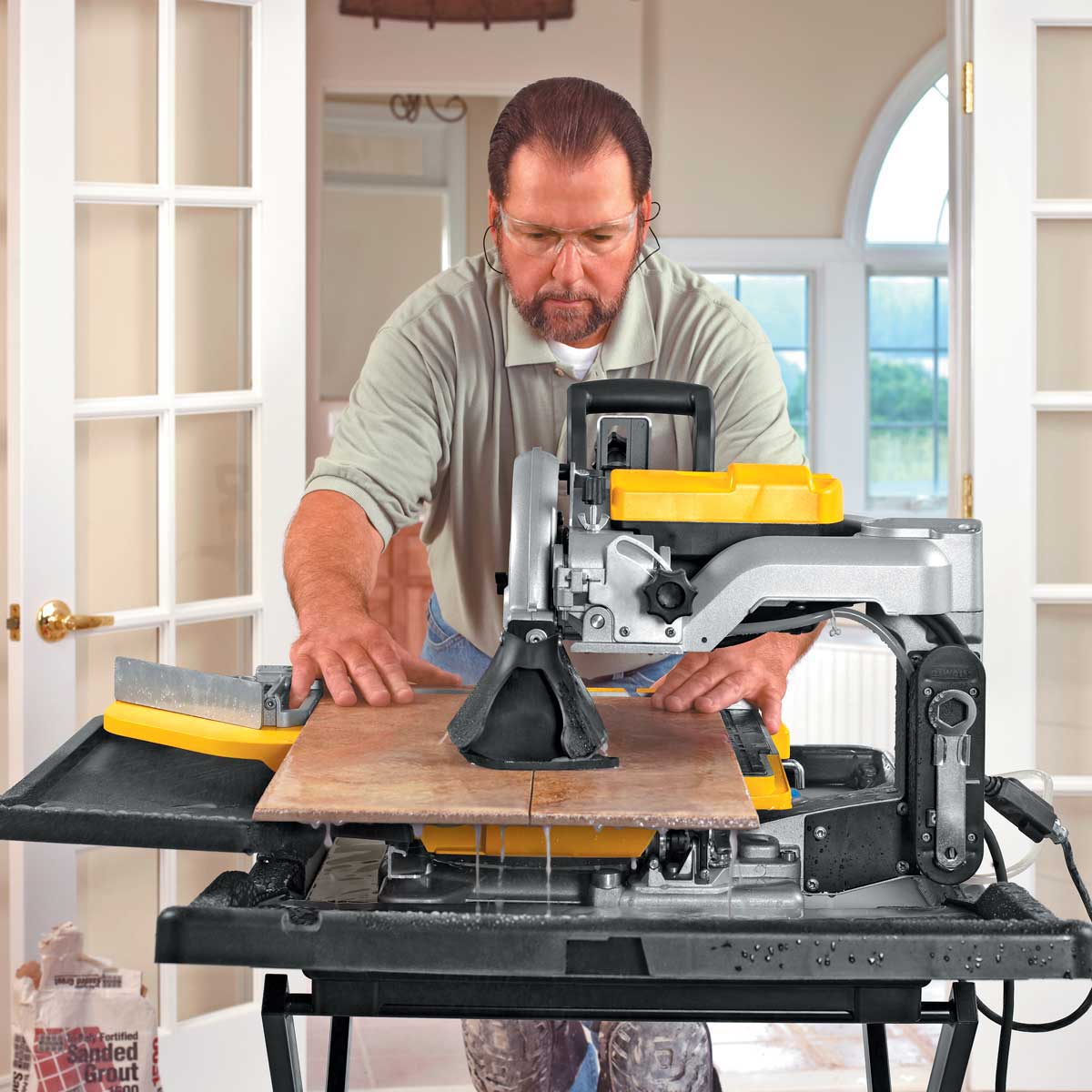 Dewalt D24000S Wet Tile Saw Package Gulf Coast Flooring