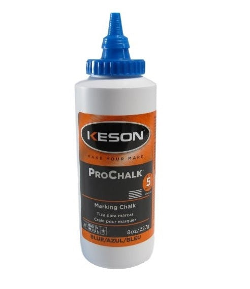 Keson Chalk Refill 8oz. - Blue