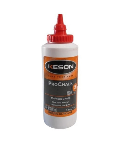 Keson Chalk Refill 8oz. - Red
