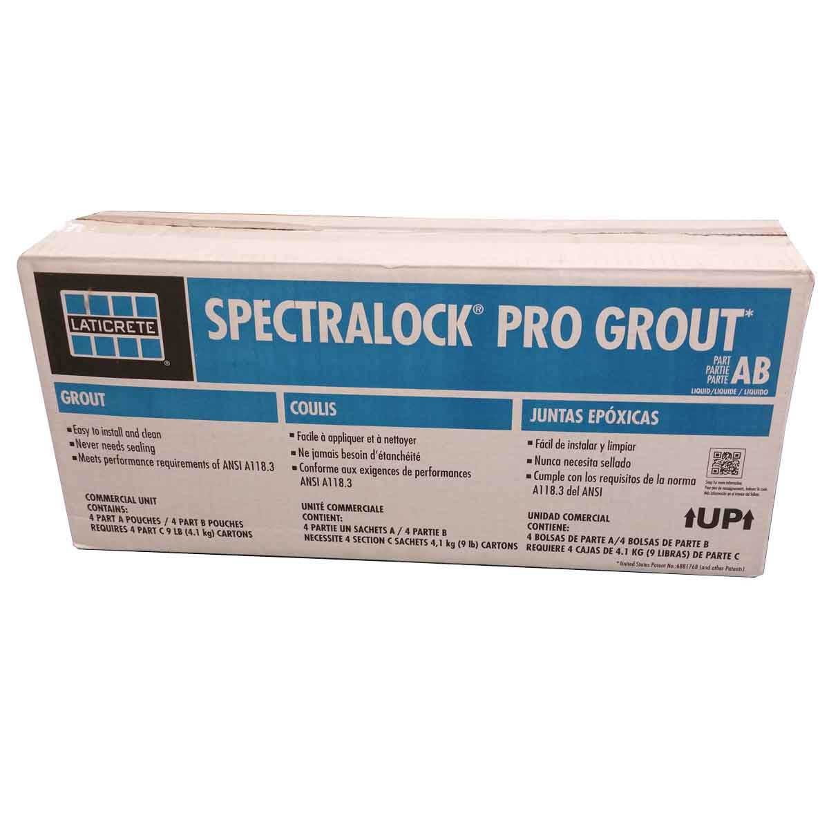 Laticrete SpectraLOCK Pro Grout Commercial Units Parts A&B