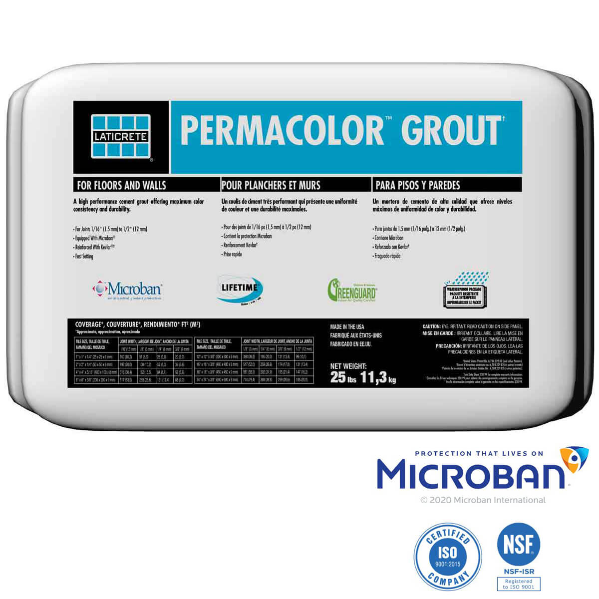 Laticrete Grout PERMACOLOR 25 lbs Bag – Gulf Coast Flooring Distributor LLC
