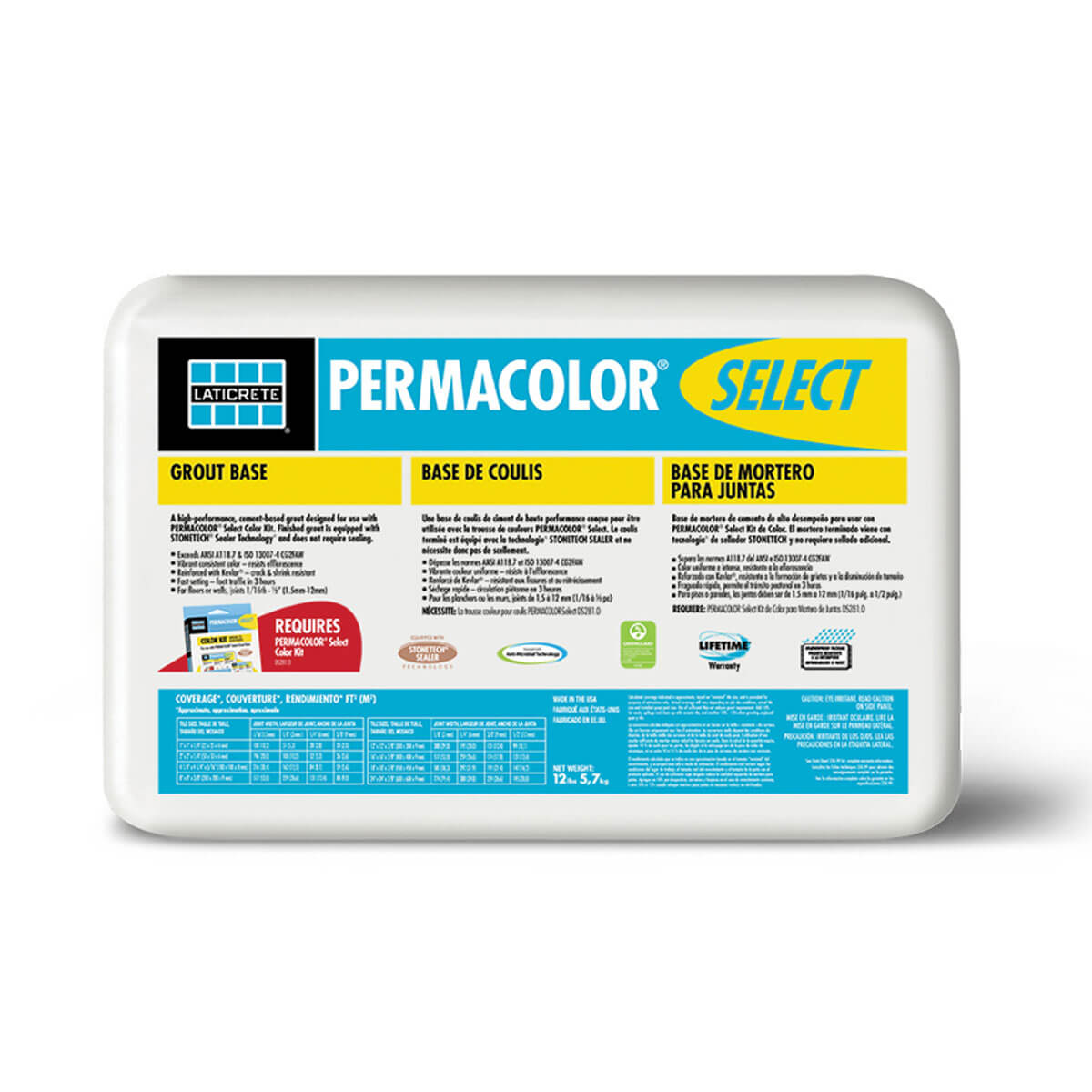 Laticrete PERMACOLOR Select Grout Base