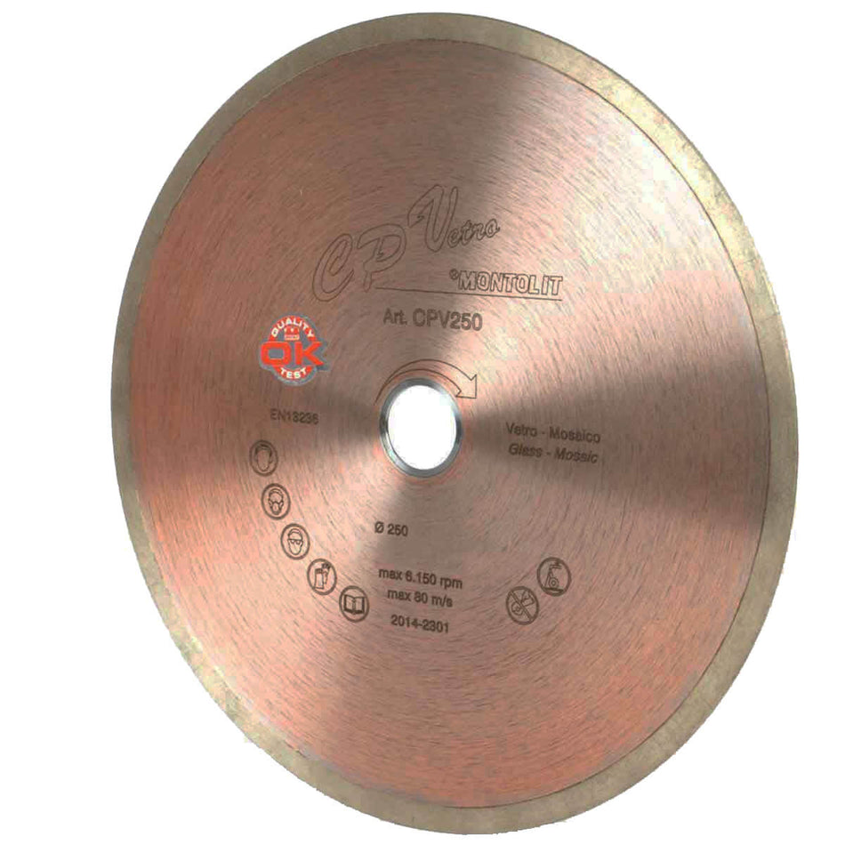 Montolit CPV Glass Diamond Blades