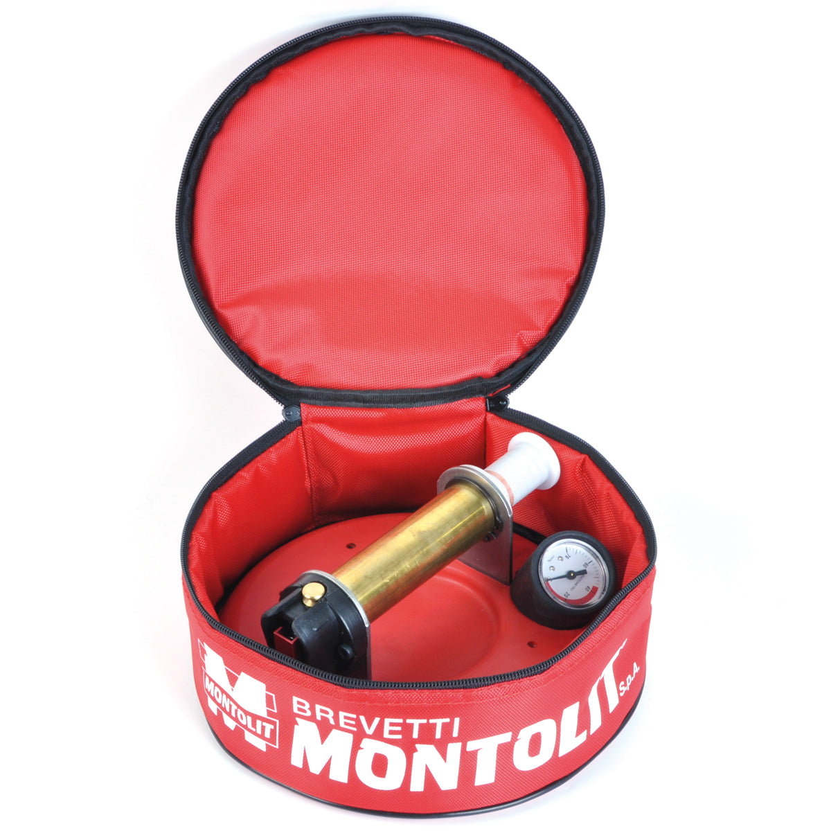 Montolit 8" Suction Cup with Gauge & Bag