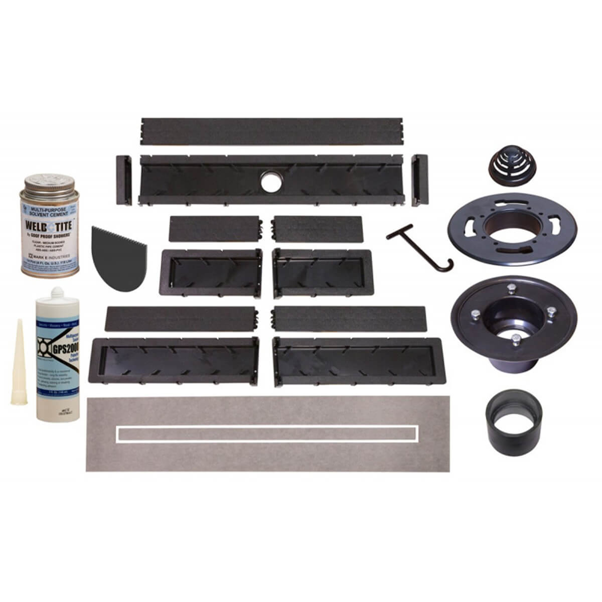 Goof Proof Linear Drain Kit