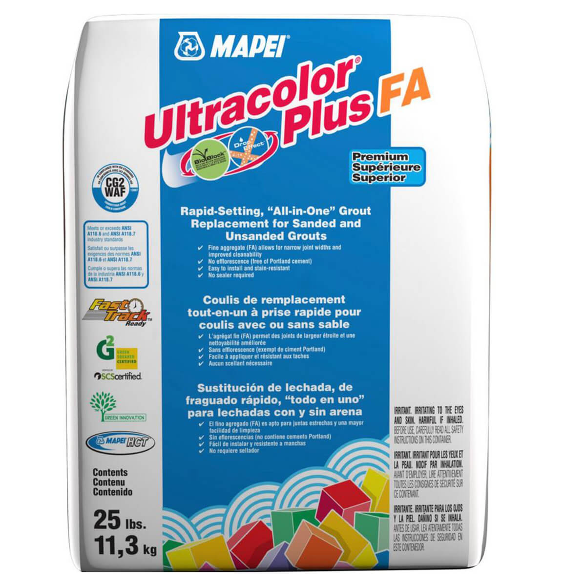 Mapei Ultracolor Plus FA Rapid-Setting Grout