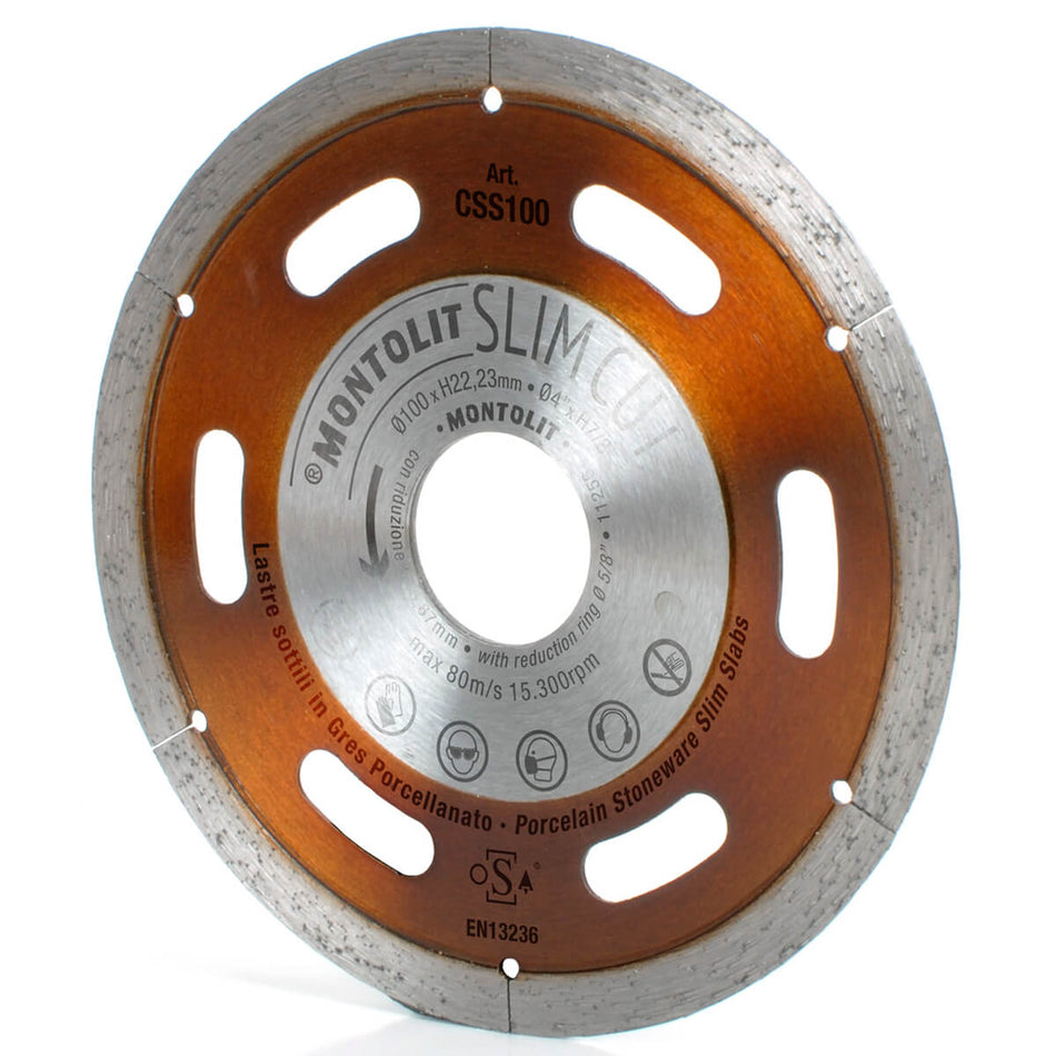 Montolit Super Thin 4" Diamond Blade for Thin Panel Tile
