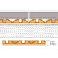 Schluter DITRA-HEAT DUO 3' 3" x 33' Membrane Roll