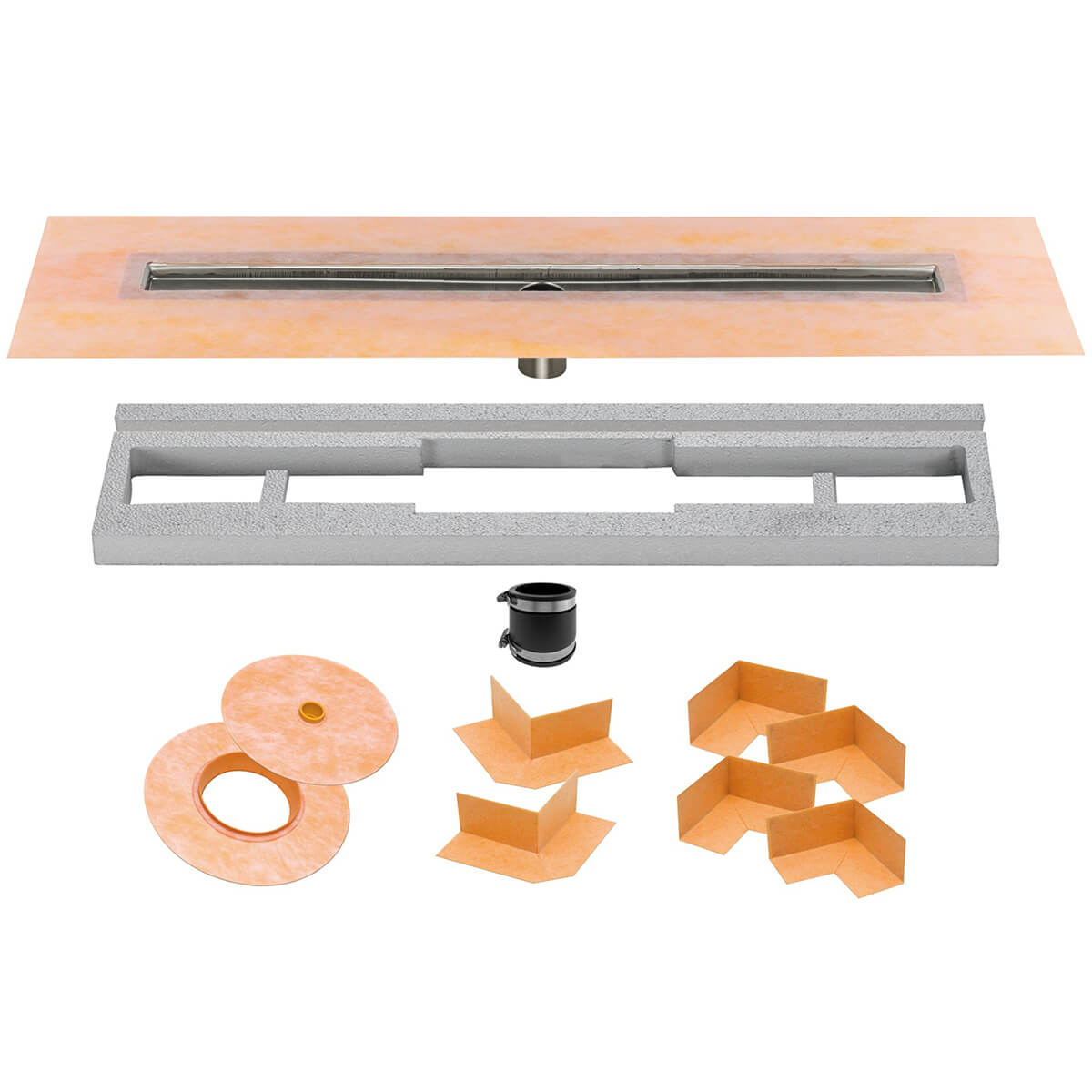 Schluter KERDI-Line Linear Drain Channel Body