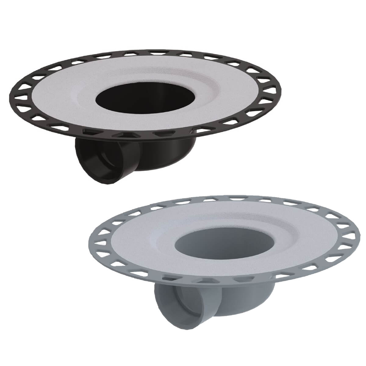 Schluter KERDI-DRAIN-H Flange Kit with Horizontal Outlet