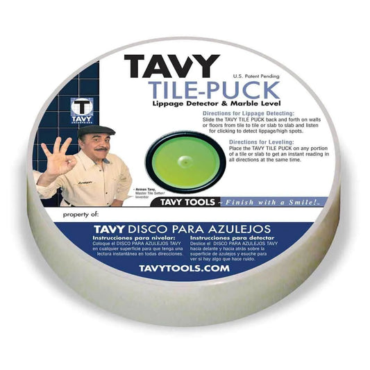 Tavy Tile Puck Level & Lippage Detector
