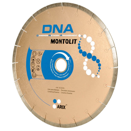 Montolit SCX DNA Diamond Blades