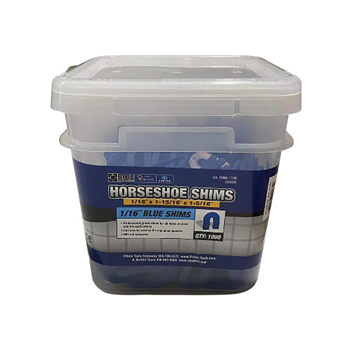 Primo Tools Horseshoe Shims - 1000 per Tub