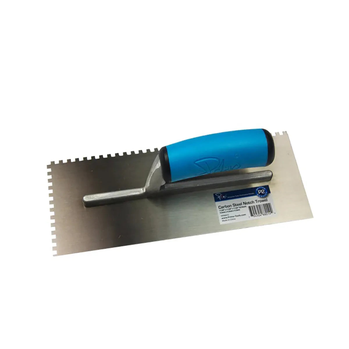Primo Tools - Square Carbon Steel Notch Trowel