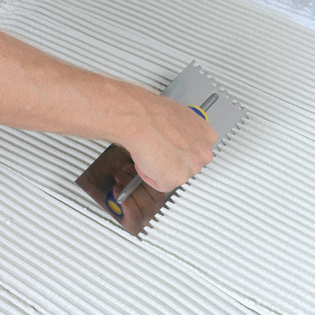 QEP Mega Grip 1/4 x 1/4 x 1/4 Square Trowel