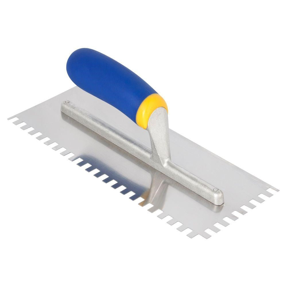 QEP Mega Grip 1/4 x 3/8 x 1/4 Square Trowel
