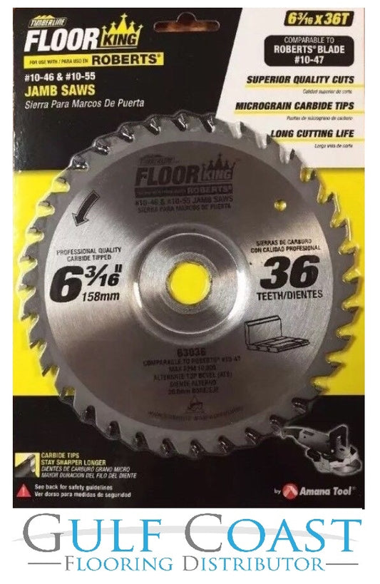 Floor King Jamb Saw Blade 63036 10-47 For Roberts 10-56 And Roberts 10-46
