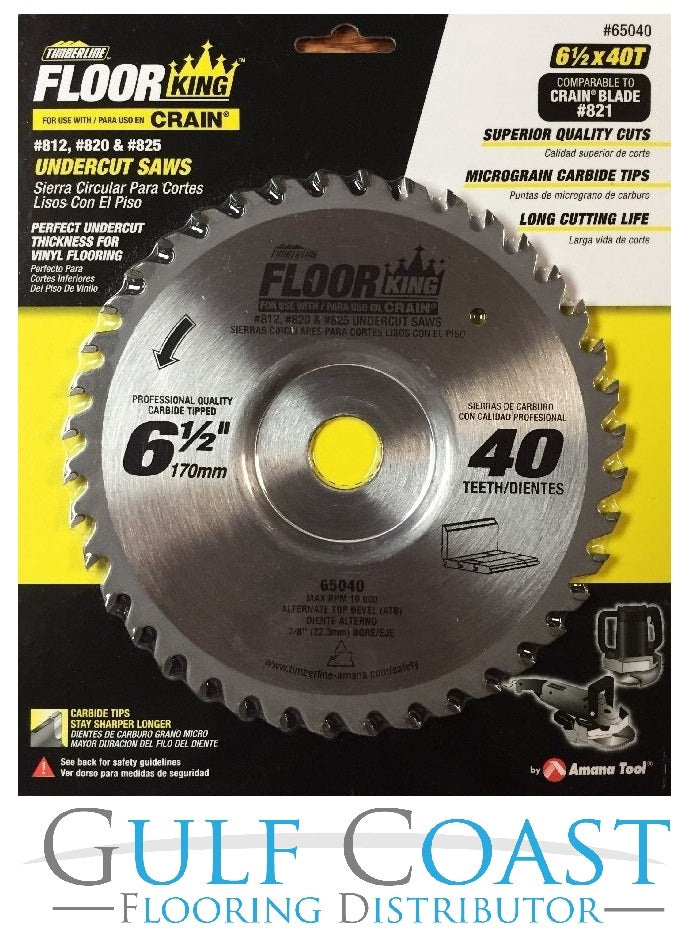 Floor King Jamb Saw Blade 65040 821 836 for Crain 812, 820, 825 & 835
