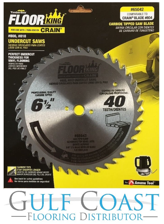 Floor King Jamb Saw Blade 65042 804 For Crain 800 And Crain 810