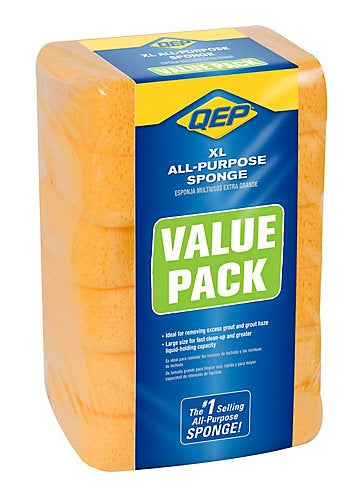 Q.E.P. Heavy Duty XL Sponge - Value Pack