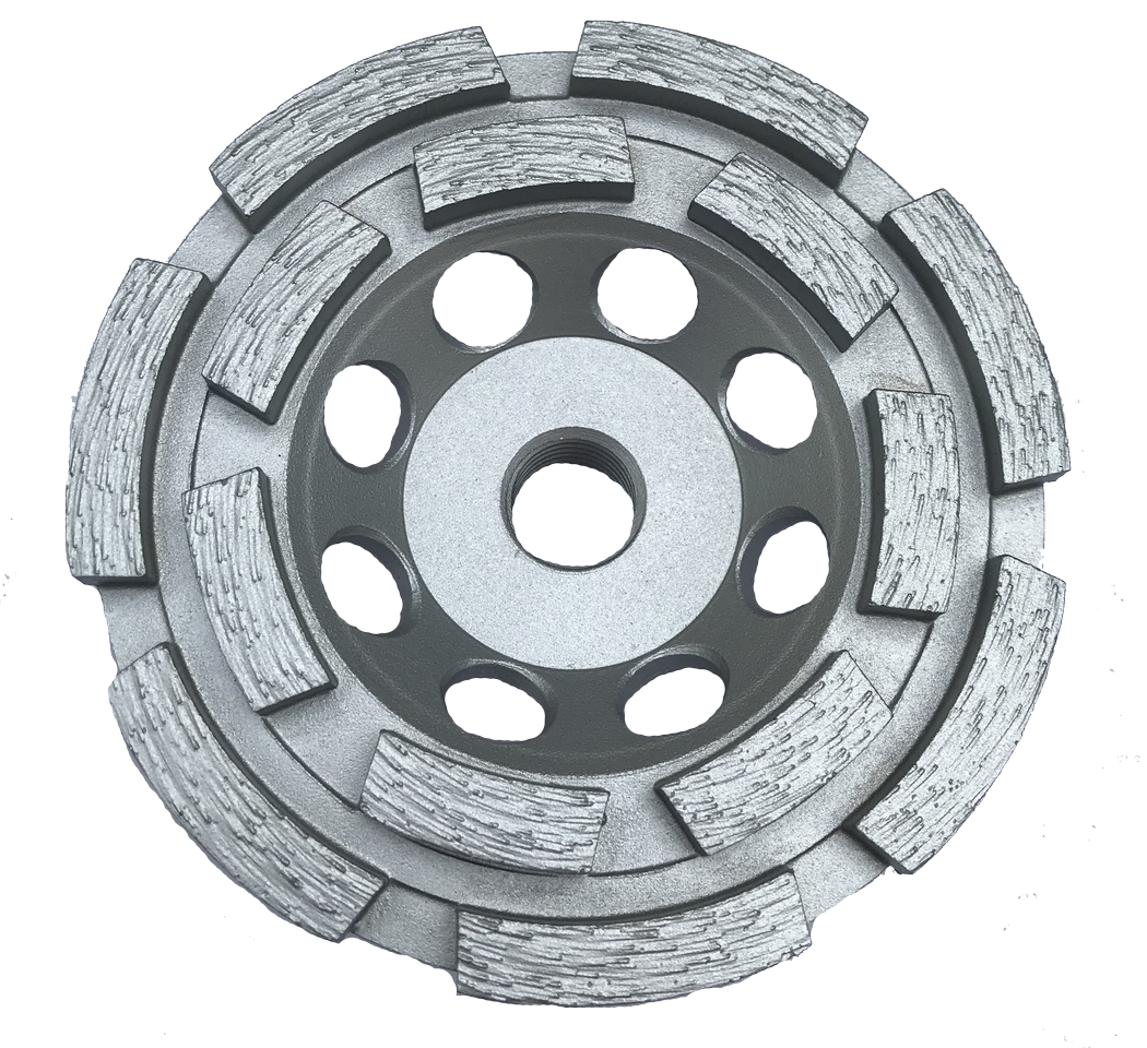 4'' Double Row Cup Wheel - Bronze Series