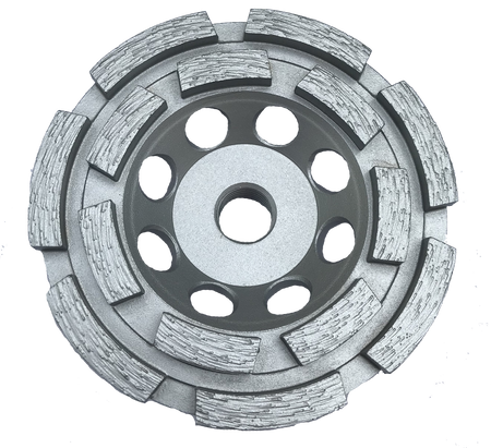 4'' Double Row Cup Wheel - Bronze Series