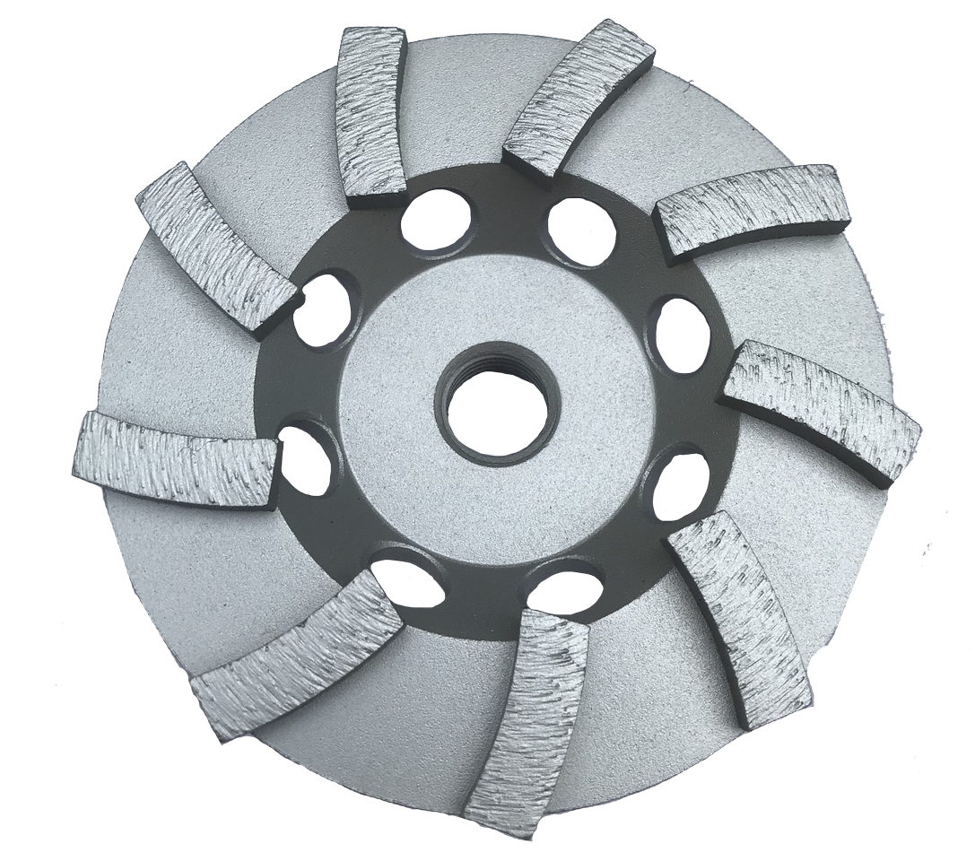 4'' SINGLE SWIRL CUP WHEEL - PLATINUM SERIES
