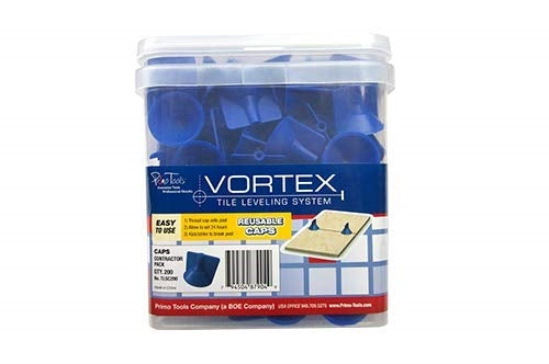 Primo Tools - Vortex Leveling System Caps - 200 Pieces