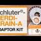 Schluter KERDI-DRAIN-A Bonding Flange Drain Adapters