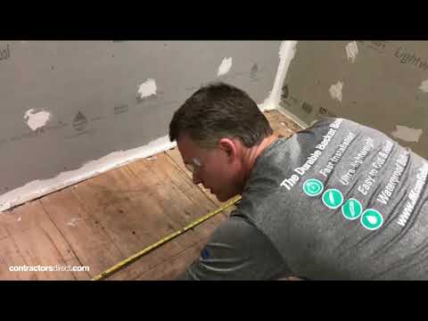 GoBoard Point Drain Shower System