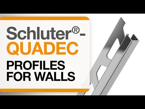 Schluter Quadec 3/8" Bullnose Aluminum 8 ft. Trims 10 Pack