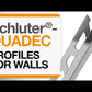 Schluter Edge Quadec Square Trims - 10 Pack