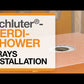 Schluter KERDI-SHOWER-T/TS/TT Waterproof Shower Trays