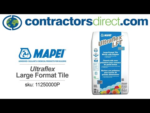 MAPEI’s Large-and Heavy-Tile (LHT) Mortars White