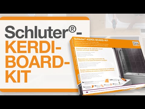 Schluter Kerdi-Board-Kit Wall Surround Waterproofing Kit